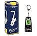 Vandoren Tenor Saxophone Reeds, Strength 2.5, Box of 5 with BONUS 
