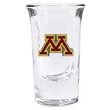 Minnesota Golden Gophers Fluted Shot (Set of 2)