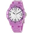 Invicta Women's 1212 Angel White Dial Light Purple Plastic Watch