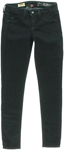 Sold Design Lab Womens Soho Stretch Dark Wash Skinny Jeans Blue 30