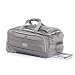 Delsey Luggage Helium Pilot 2.0 Lightweight Carry On 2 Wheel Rolling Duffel