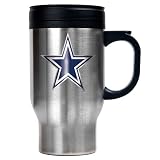 Dallas Cowboys Travel Mug with Free Form Team Emblem