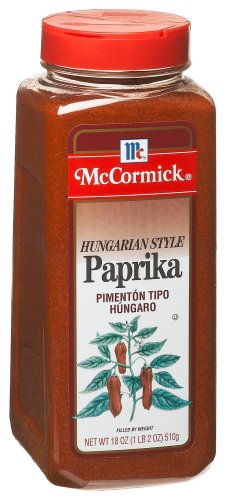 McCormick Paprika, Hungarian Style, 18-Ounce Units (Pack of 2)