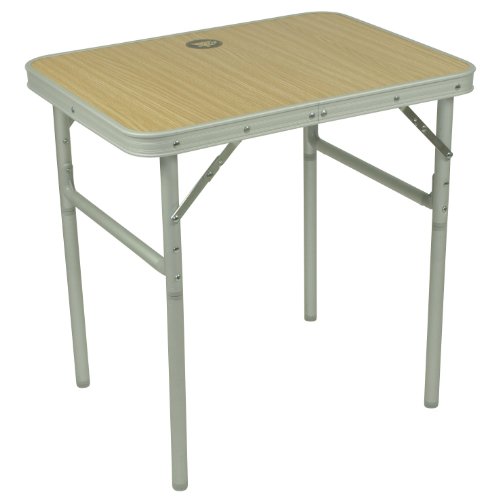 10T portable Single Table de camping 60 x 45 x 59 cm Argent