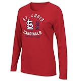 St. Louis Cardinals Women's Dangerous Territory Red Long Sleeve T-Shirt St. Louis Cardinals Women's Dangerous Territory Red Long Sleeve T-Shirt
