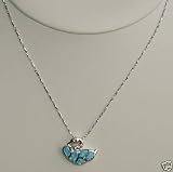 Beautiful Sterling Silver Created Opal Necklace 41IvPkVSCJL. SL160 Beautiful Sterling Silver Created Opal Necklace