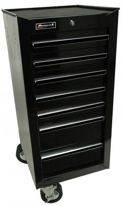 Homak 17 7 Drawer - Black