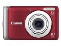 Canon PowerShot A3100 IS Digital Camera - Red (12.1MP, 4x Optical Zoom) 2.7 Inch LCD