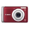 Canon PowerShot A3100 IS Digital Camera - Red (12.1MP, 4x Optical Zoom) 2.7 Inch LCD