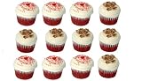 Red Velvet Rum & Classic Red Velvet Cupcakes - Gourmet 12 Count