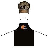 Cleveland Browns NFL Barbeque Apron and Chef's Hat