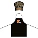 NFL Cleveland Browns Chef Hat and Apron Set
