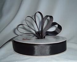 Grosgrain Ribbon 7/8" - 50 Yards (150 FT) - Black - Sewing - Craft - Wedding Favors