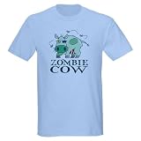 Thumbnail image for Zombie Cow Ash Grey T-Shirt Funny Light T-Shirt by CafePress