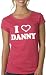 I Heart (Love) Danny Gokey Longer Length Juniors T-shirt