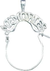 Sterling Silver Memories Charm Holder
