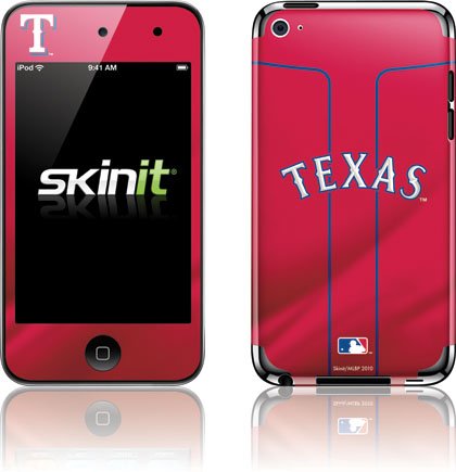 Skinit Texas Rangers Alternate/Away Jersey Vinyl Skin for iPod Touch (4th Gen)