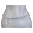 Romantic Gifts Sterling Silver Belly Chain Length 32.5 inches(b271)