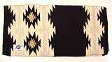 MAYATEX 36X34 RioConcho Wool Blanket Black Cream Copper