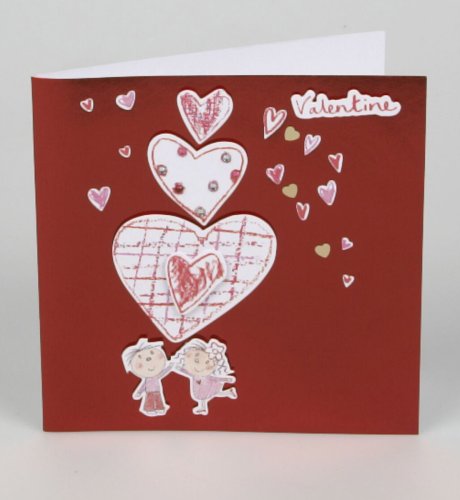 Crayon Sherbets Handcrafted Valentine Card