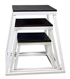 Plyometric Platform Box Set- 12,18, 24 White