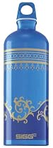 Sigg Lifestyle Loop Top Water Bottle (1.0-Liters, Maharadsha Turquoise, Cap Color May Vary)
