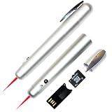 Alpec Comet USB Red Laser Pointer, 4GB