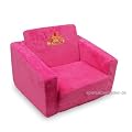 Kinder-Sessel "Princess", pink, ausklappbar