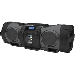 JVC RV NB 52 Stereo Radio-Rekorder (CD-/MP3-Player, UKW-Tuner, 40 Watt, Apple iPod-Dock, USB 2.0) schwarz