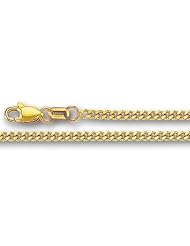 14K Yellow Gold Gourmette Chain (Width 2.0mm)