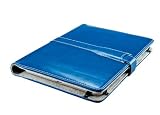 M-Edge Executive Leather Kindle DX Jacket (Fits 9.7 Display, Latest Generation Kindle DX), Sapphire Blue