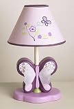 CoCaLo Sugar Plum Lamp Base and Shade