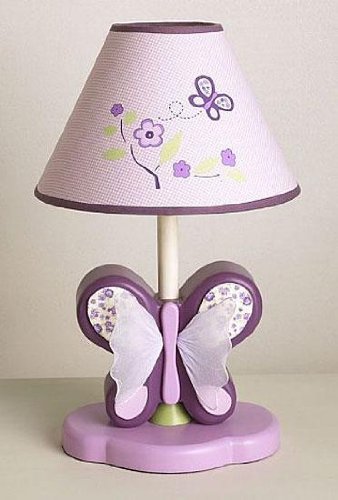 CoCaLo Sugar Plum Lamp Base and Shade