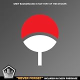 (2x) Sasuke Uchiha Symbol - Naruto - Sticker Multi - Decal - Die Cut