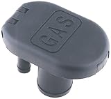 Perko 1319DPGBLK Black Marine Fuel Deck Fill and Tank Vent