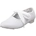 Dance Class Toddler/Little Kid T300 Vinyl Flexible Tap,White,11 M US Little Kid