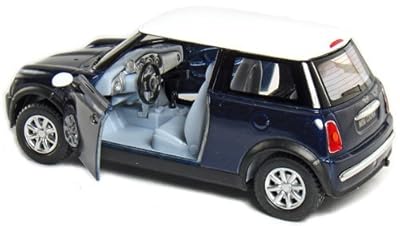 Set of 4: 5" Mini Cooper 1:28 Scale (Blue/Black/Red/Yellow)