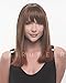Clip in Bangs Color R830 GINGER BROWN - Hairdo Extensions 9.5