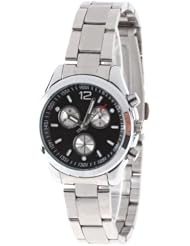 Orient Idea Ori-0255E Wrist Quartz Analog Watch Timepiece with Decorative Sub-Dials for Woman Female WWM-63862