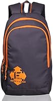F Gear Castle Rugged Base 27 Liters Grey Orange Backpack