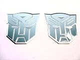Transformers Autobots Aluminum Emblems Gray