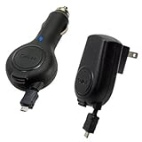 Cellet Retractable Car & Travel Charger Combo for BlackBerry Bold 9900/9930 ....