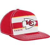 Kansas City Chiefs Reebok 2011 Sideline Player Pro Shape Flat Brim Flex Hat - Small-Medium