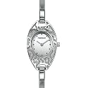 Fontenay - UR2213AB - Montre Femme - Quartz Analogique - Fond Argent - Bracelet Rigide M&eacute;tal Argent&eacute;