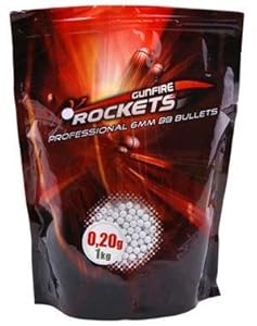 GUNFIRE 0.2G 1KG 6MM PELLETS 5000 AIRSOFT BB PELLETS