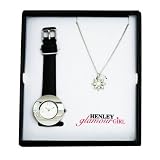 Henley Glamour Girl Watch & Necklace Set