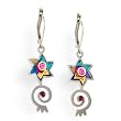 Star & Spiral Earrings