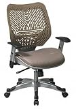 The Cheapest Office Star REVV Series Manager?s Chair with SpaceFlex Back and Mesh Seat, Latte, Best Buys