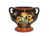 Ceramic Wax Tart Burner / Melter Tuscany Heritage Flower