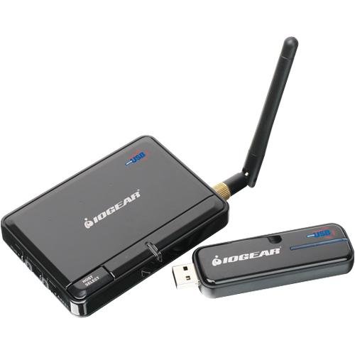 Iogear GUWH104KIT Wireless USB Hub and Adapter